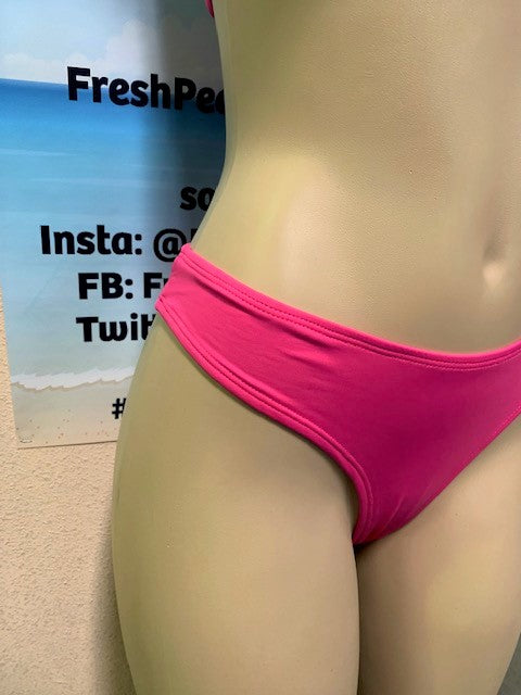 Tonga Bikini Bottoms Cotton Candy Pink