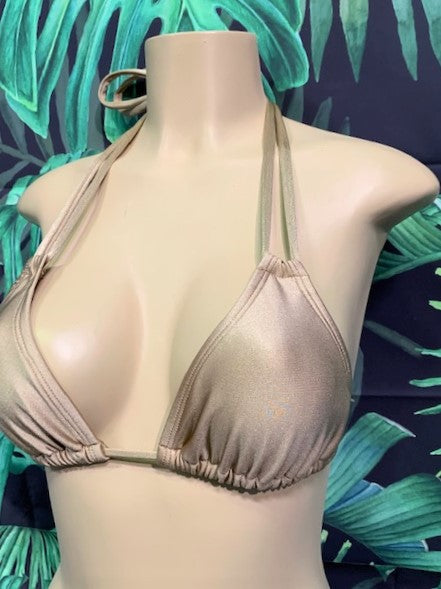 Layla Triangle Top Champagne