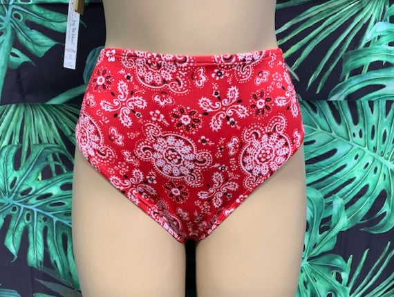 Cheeky Mama Bottoms Red Bandana