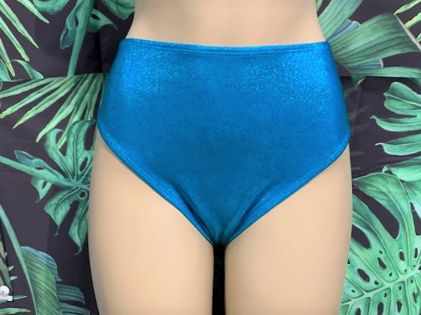 Cheeky Mama Bottoms Turquoise Sparkle