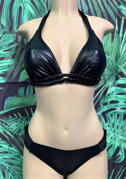 Paradise Bikini Bottoms Black Cobra