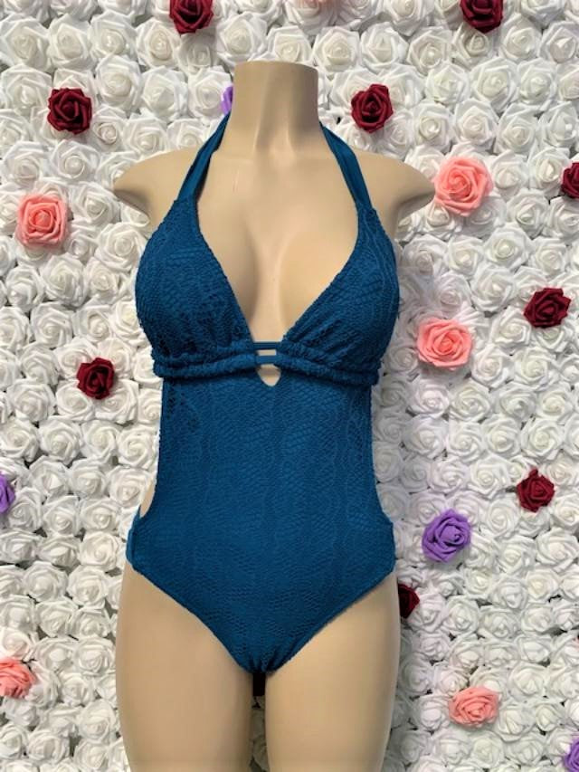 Farrah Monokini Dark Teal