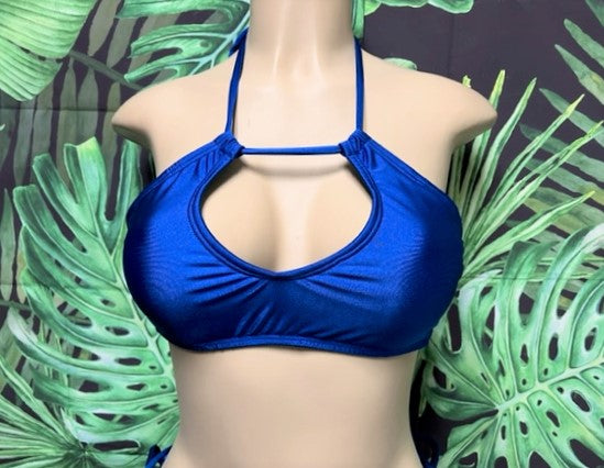 Kylie Halter Top Goddess Sapphire