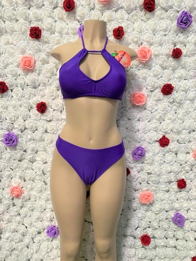 Kylie Halter Top Purple