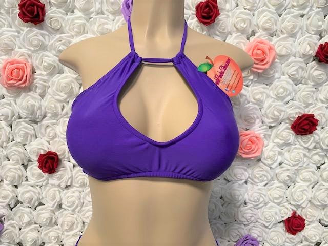 Kylie Halter Top Purple