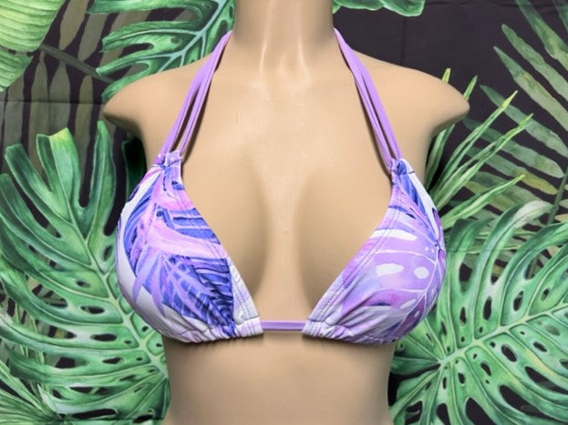 Layla Triangle Top Leafy Lavender