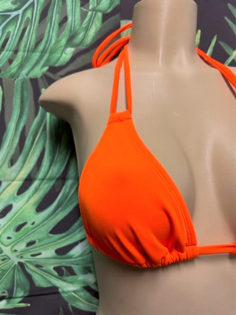 Layla Triangle Top Brightest Orange