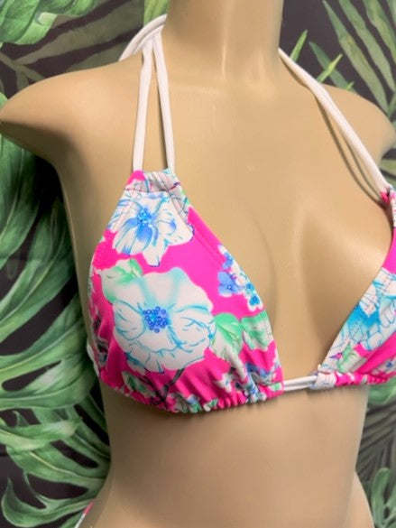 Layla Triangle Top Pink Blossom