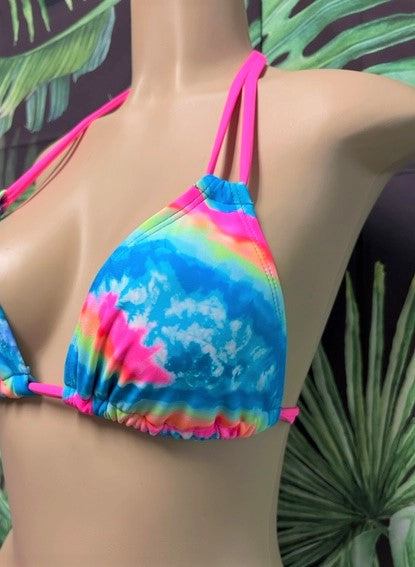 SALE Layla Triangle Top Rainbow Skies