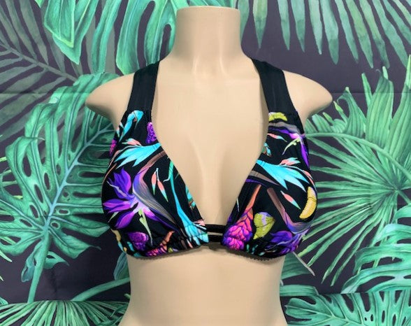 Lily Double String Top Hawaiian Butterfly