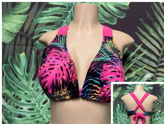 SALE Lily Double String Top Leafy Rainforest