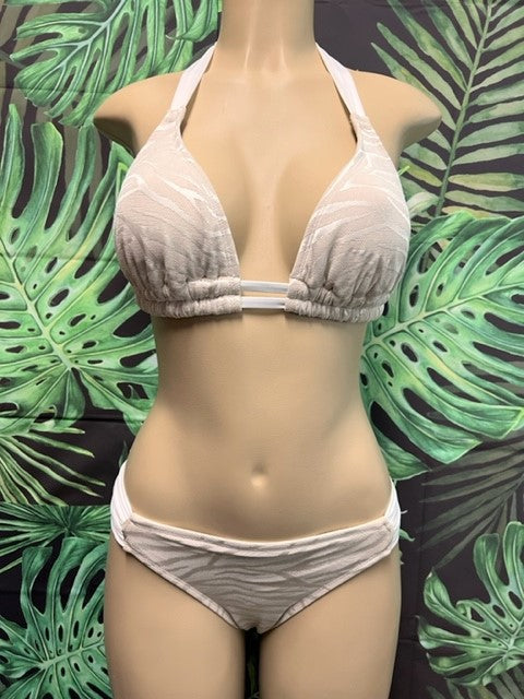 Paradise Bikini Bottoms Nakey White