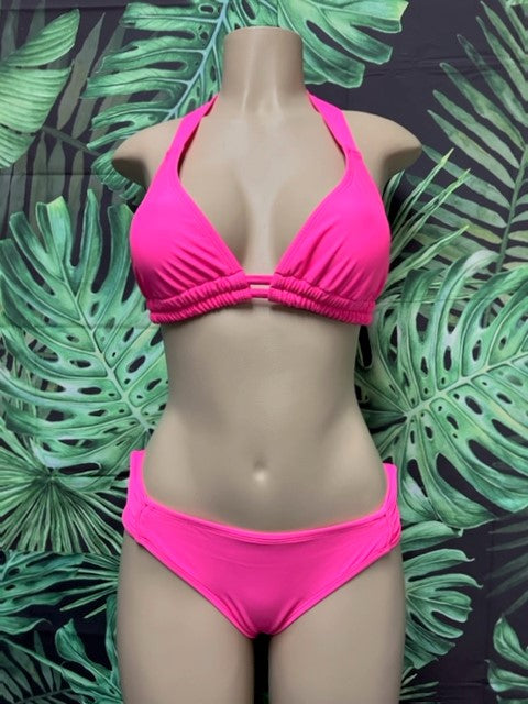 Paradise Bikini Bottoms Neon Pink