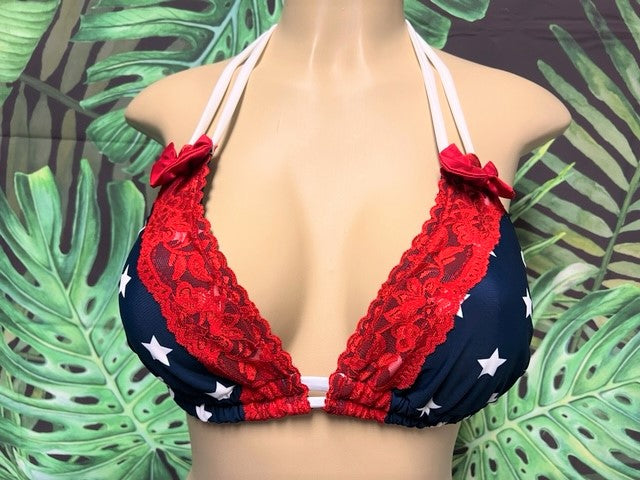 Lolita Double String Top USA Stars