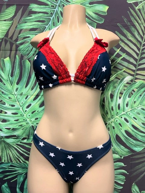 Cali Bottoms USA Stars with Bow