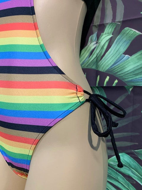 Britney Top on Luna Monokini Pride