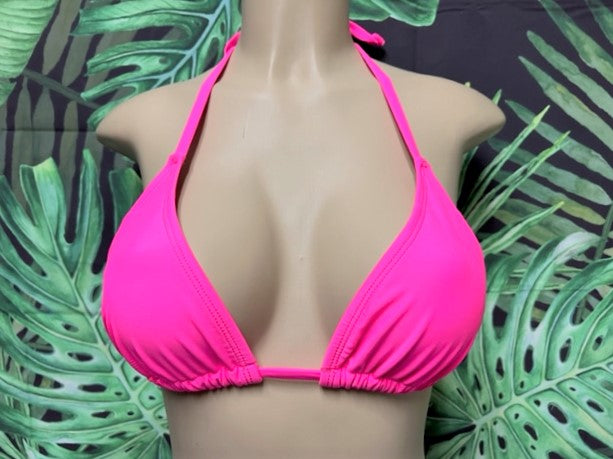 Lyla Triangle Top Neon Pink