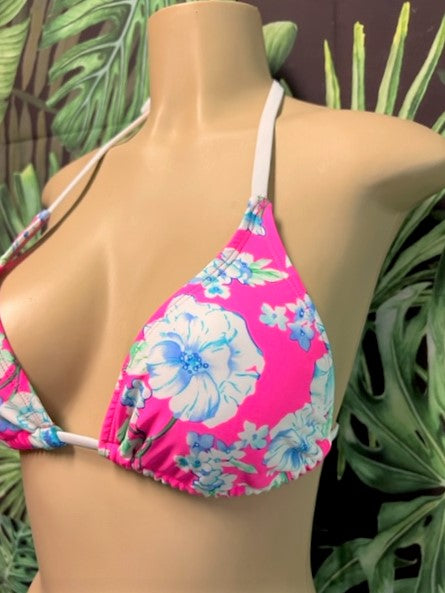 Lyla Triangle Top Pink Blossom