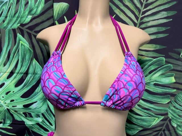 Layla Triangle Top Magenta Mermaid