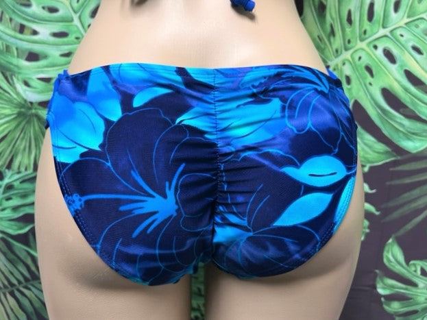 Paradise Bikini Bottoms Blue Hawaii