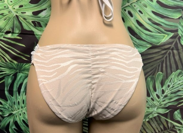 Paradise Bikini Bottoms Nakey White