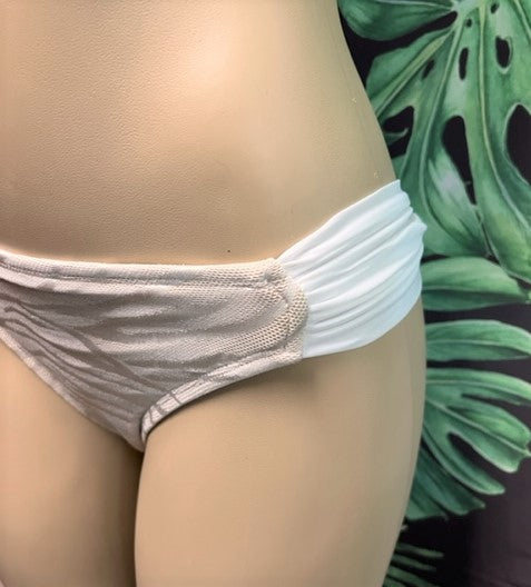 Paradise Bikini Bottoms Nakey White