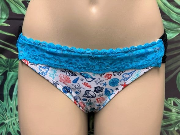 SALE Paradise Bikini Bottoms Seashells