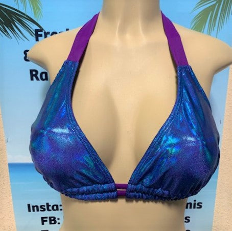 Lola Double String Bikini Top Amethyst Pixie Dust