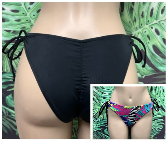 Cabo Tie Side Bottoms Rave Animal