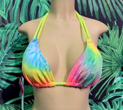 SALE Layla Triangle Top Rave Tie Dye