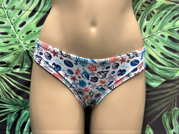 SALE Tonga Bikini Bottoms Seashells