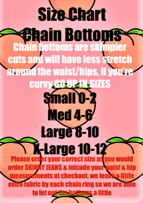 Fever Chain Bottoms Party Rock Pink