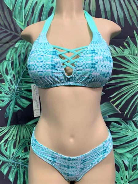 Britney Halter Spearmint Tie Dye