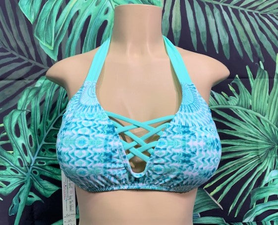 Britney Halter Spearmint Tie Dye