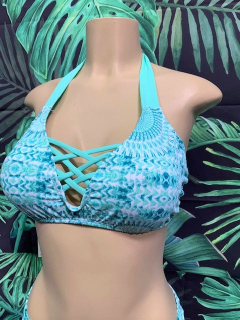 Britney Halter Spearmint Tie Dye