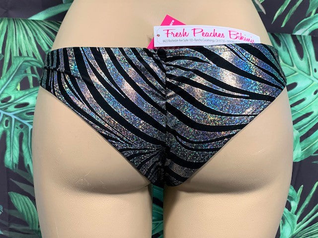 Tonga Bikini Bottoms Onyx Zebra