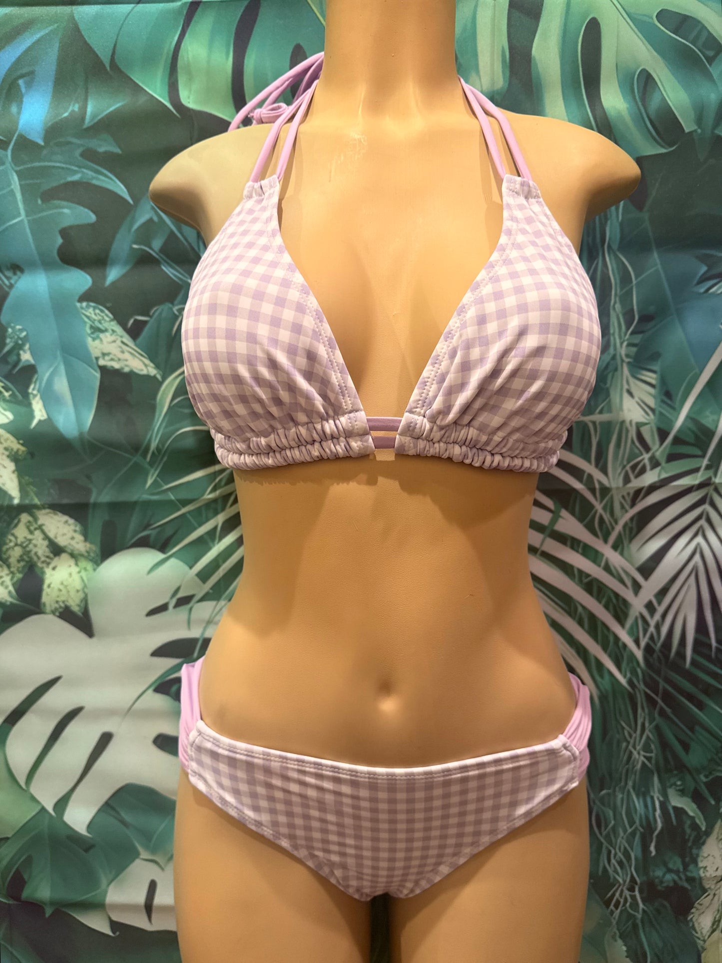 Paradise High Bottoms Purple Cowgirl Gingham