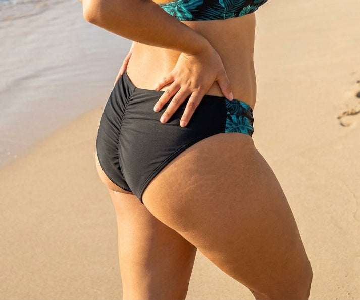 Paradise Bikini Bottoms Green Jungle