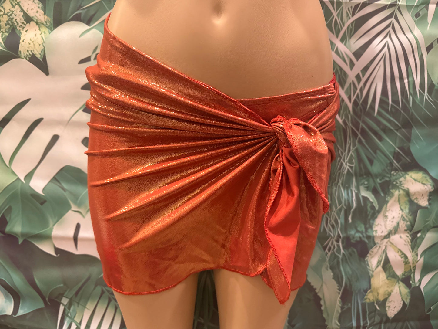 Lyla Triangle Top Copper Glitter Bomb