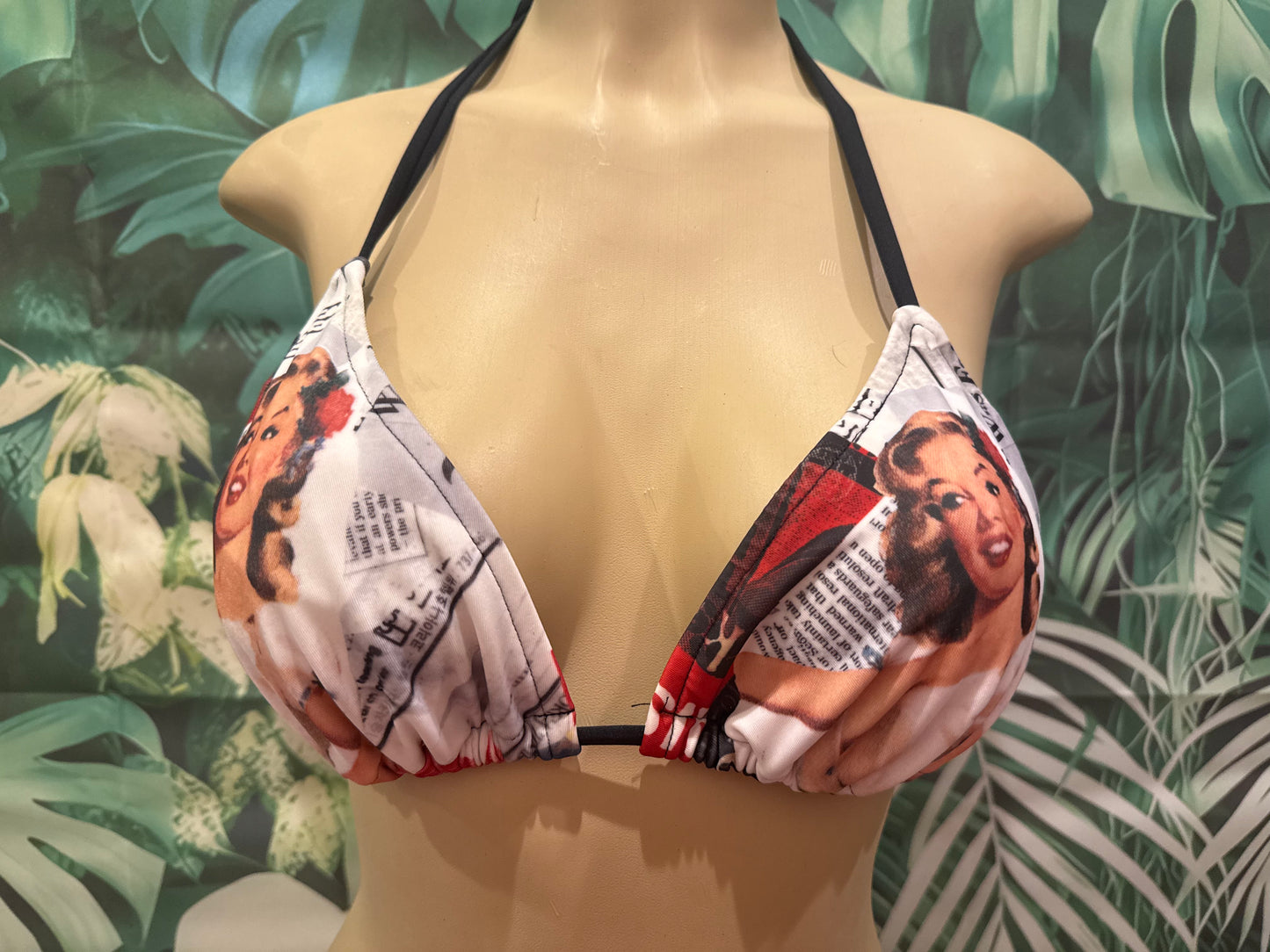 SALE Lyla Triangle Top Cover Girl Pin Up