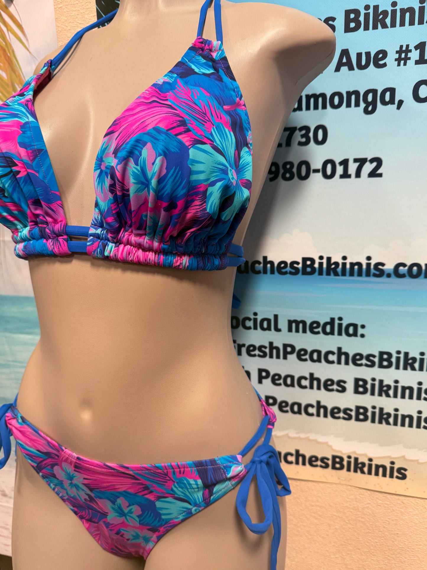 Lolita Double String Top Tropical Vibes