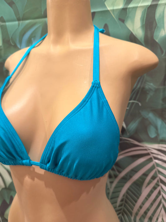 Lyla Triangle Top Goddess Teal Gem