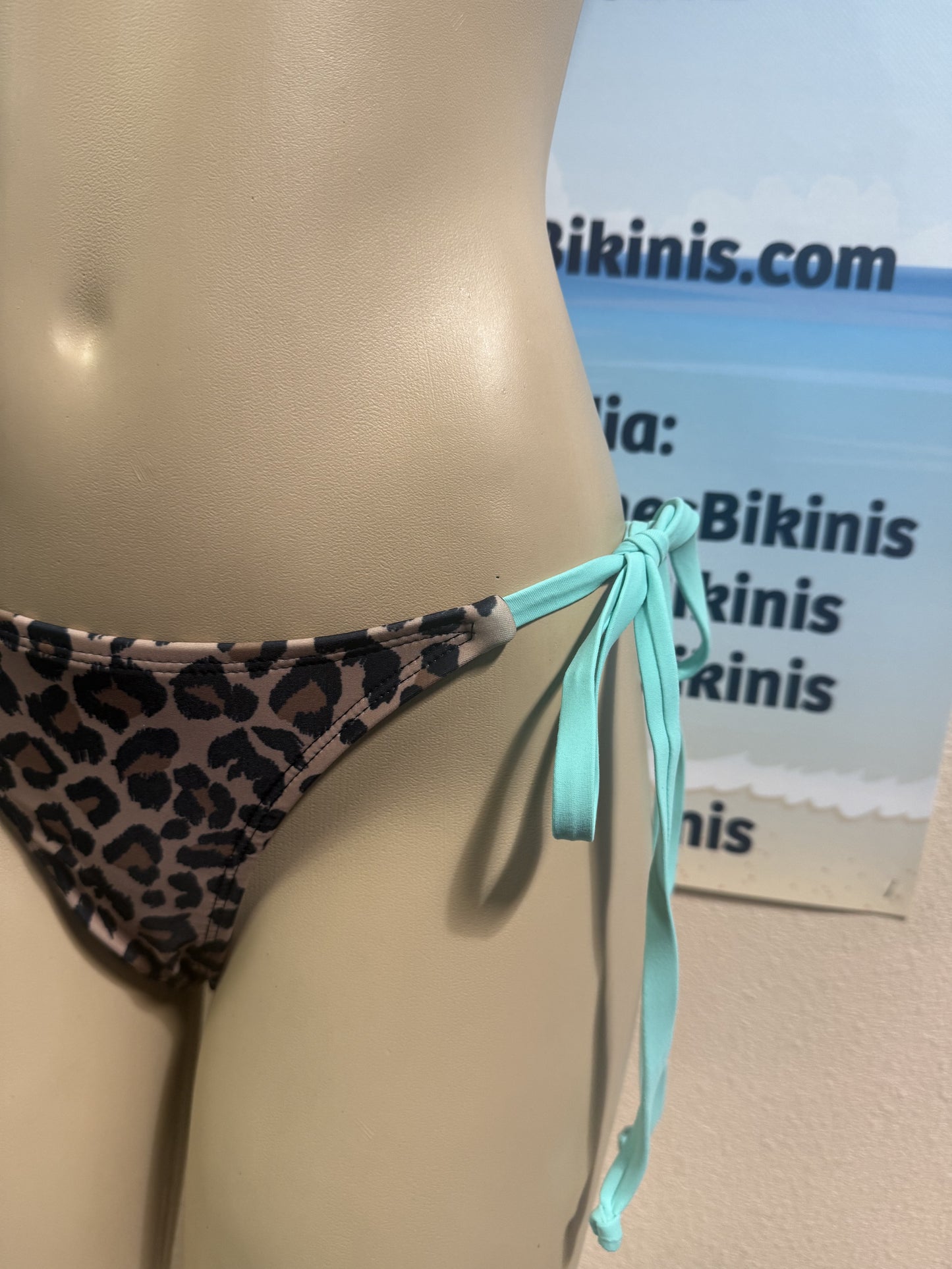 Islander Rio Tie Side Bottoms in Jaguar Mint