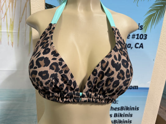 Lola Double String Bikini Top Jaguar