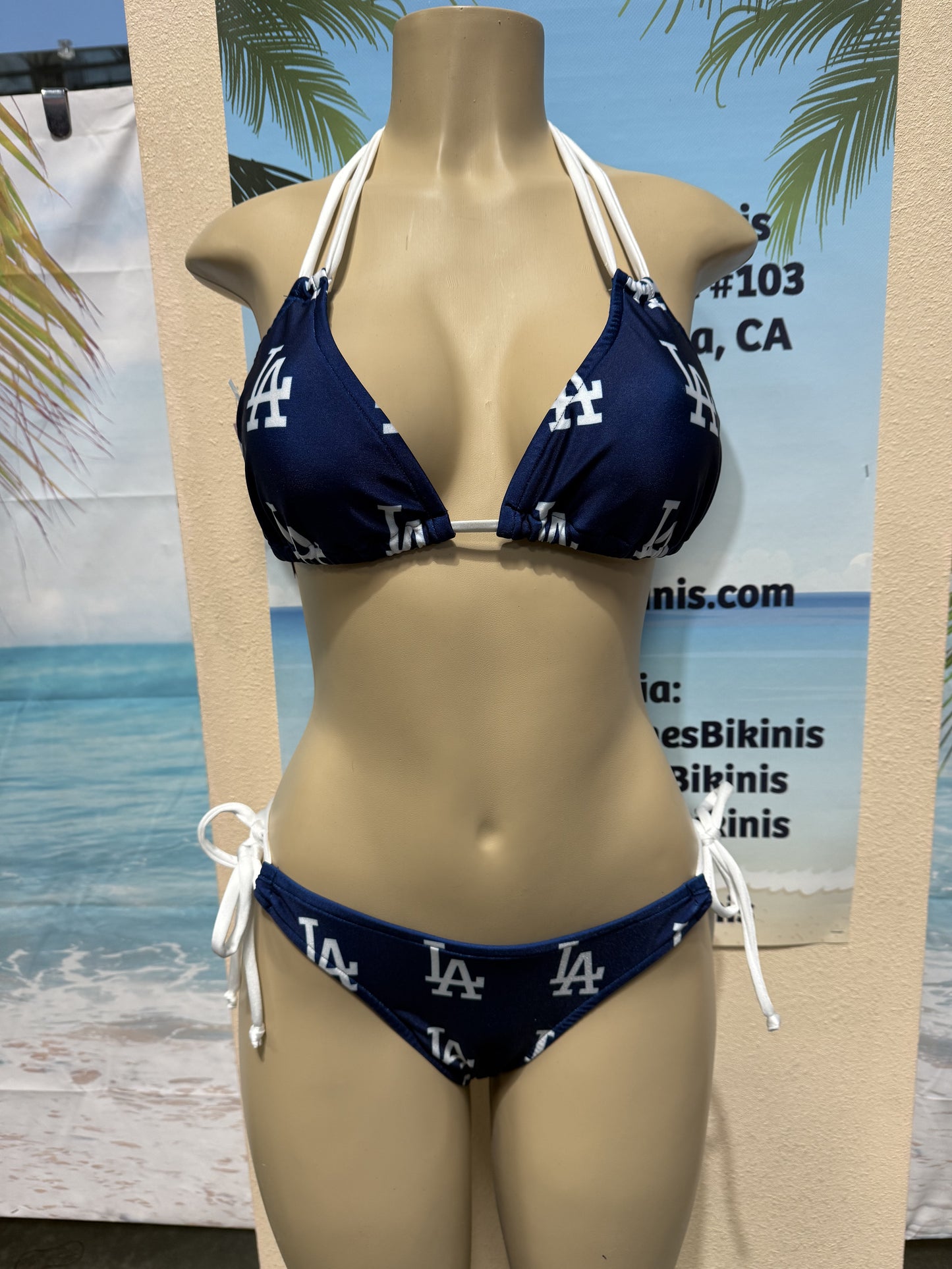 Layla Triangle Top LA Dodgers