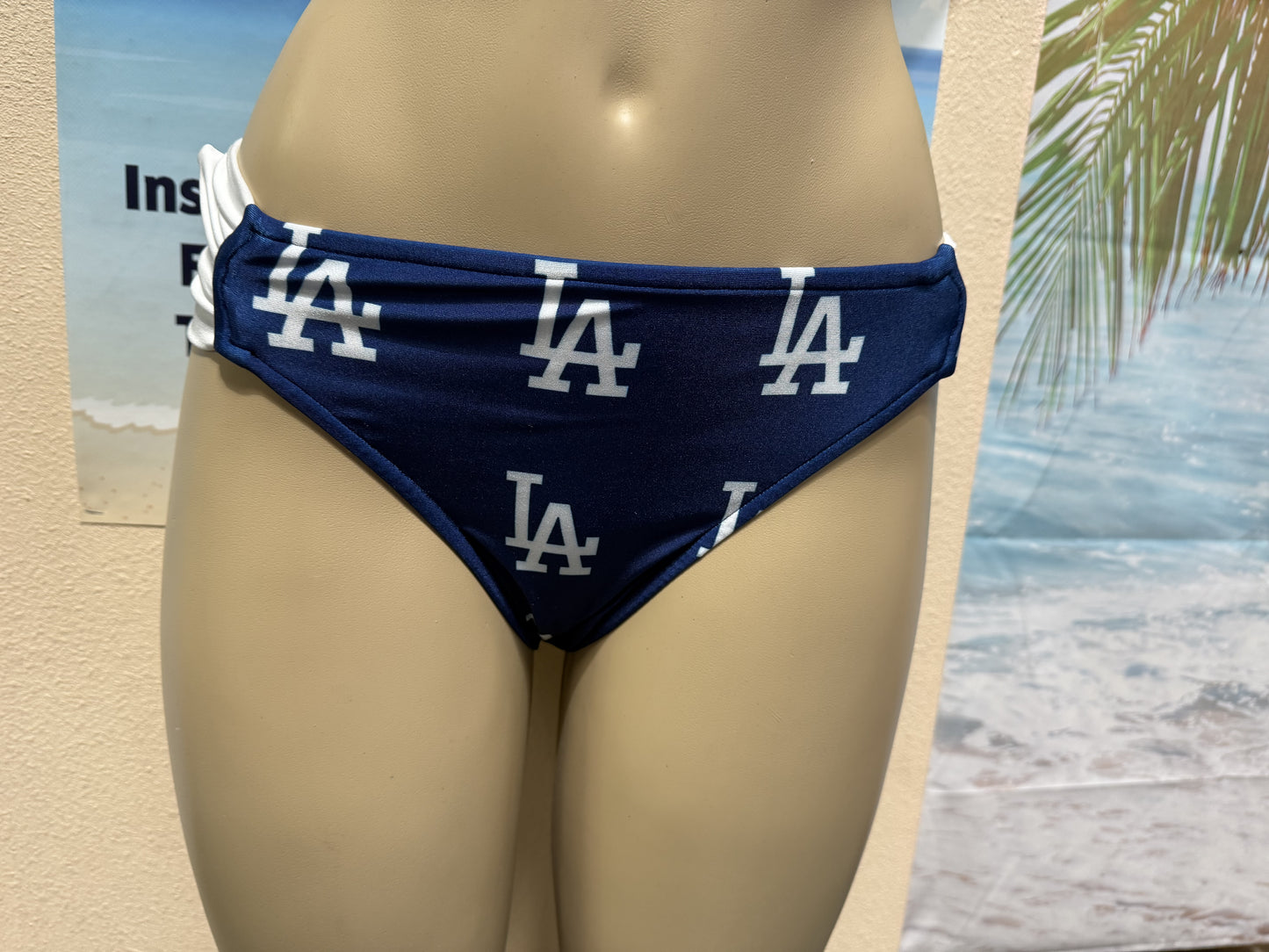 Paradise Bikini Bottoms LA Dodgers