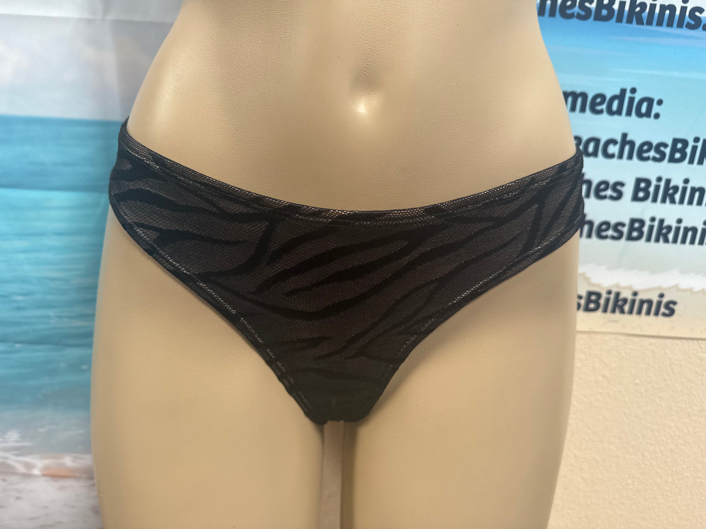 Tonga Bikini Bottoms Black Nakey