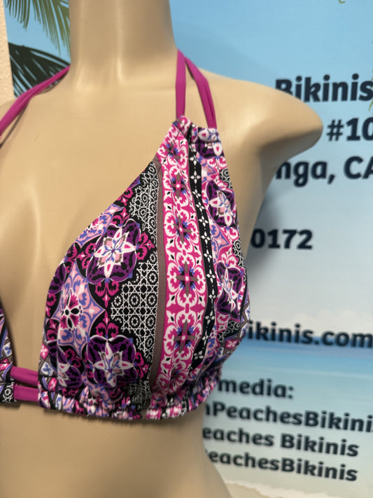 Lolita Double String Top Lahaina Magenta