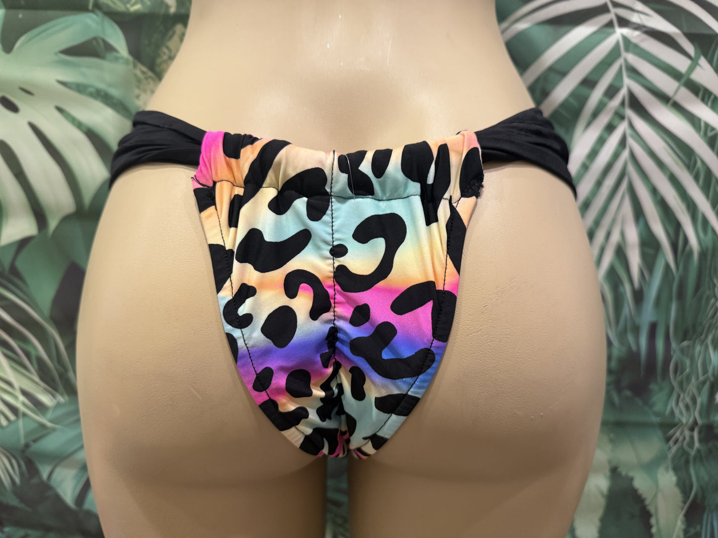 2027 Style Sneak Peek! Bali Bikini Bottoms Rainbow Leopard