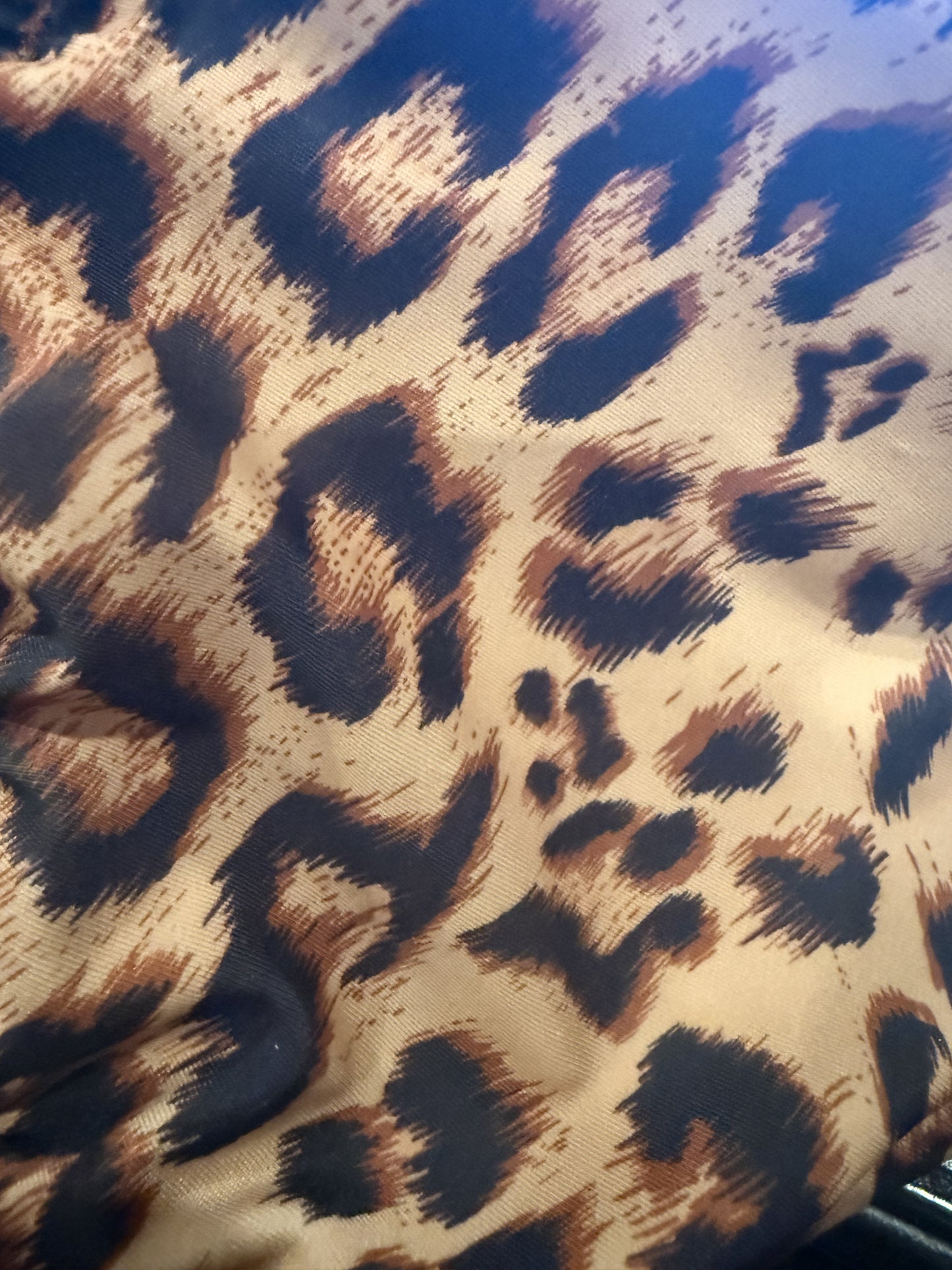 SALE Layla Triangle Top Brown Leopard